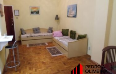 Apartamento de 01 dormitório e 63m² de área construída no centro em Aguas de Lindoia – SP