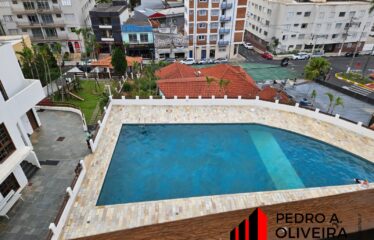 Apartamento 02 dormitórios e 85m² de área útil no centro de Serra Negra – SP