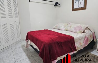 Apartamento 02 dormitórios e 85m² de área útil no centro em Serra Negra – SP